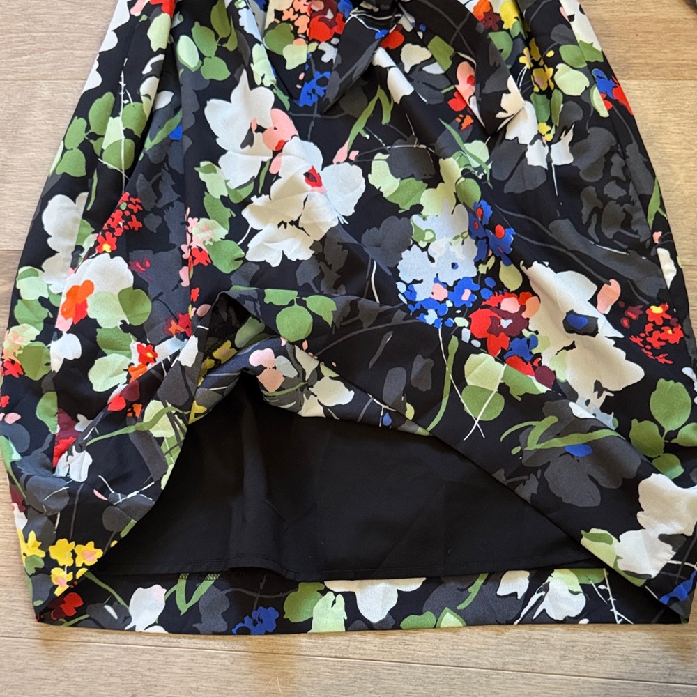 Banana Republic Multicolor Floral 3/4 Sleeve Dress - Picture 10 of 15